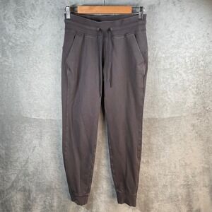 Lululemon Womens Size 6 Gray Jogger Sweatpants Drawstring‎ Casual Athletic